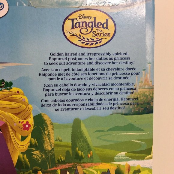 Disney Tangled The Series Rapunzel Princess 10" Doll Bendable Braid Long Hair - Picture 7 of 12